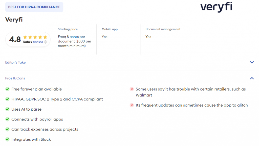 5 Receipt Scanner Apps Terbaik 2024 Menurut Forbes Advisor