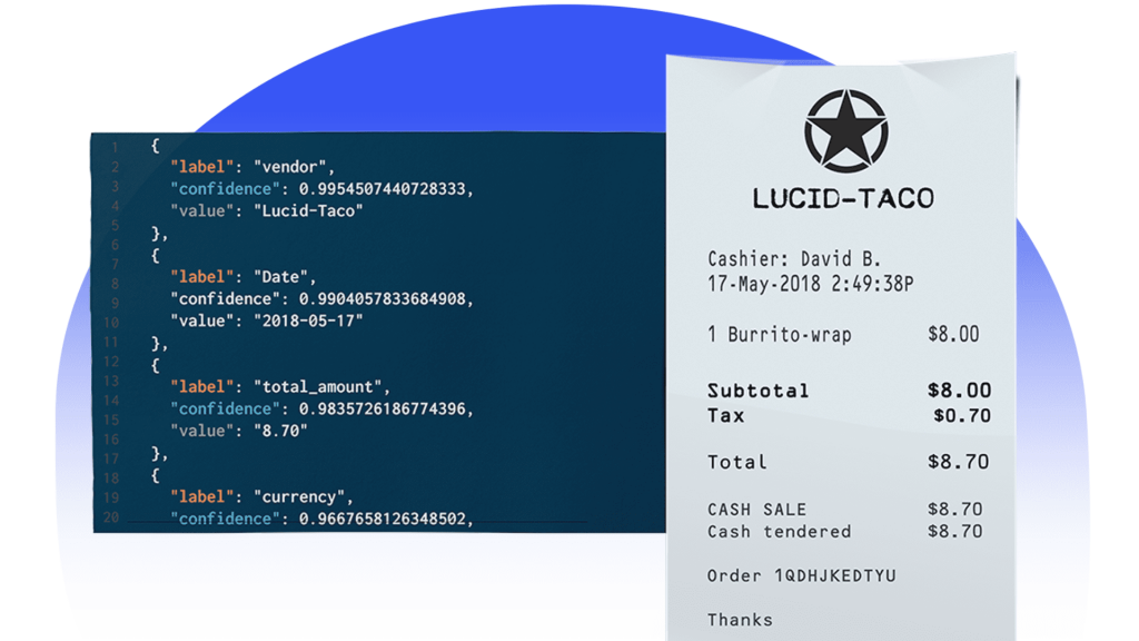 Digital Transformation Consultant menggunakan OCR AI untuk entri data otomatis pada Receipt