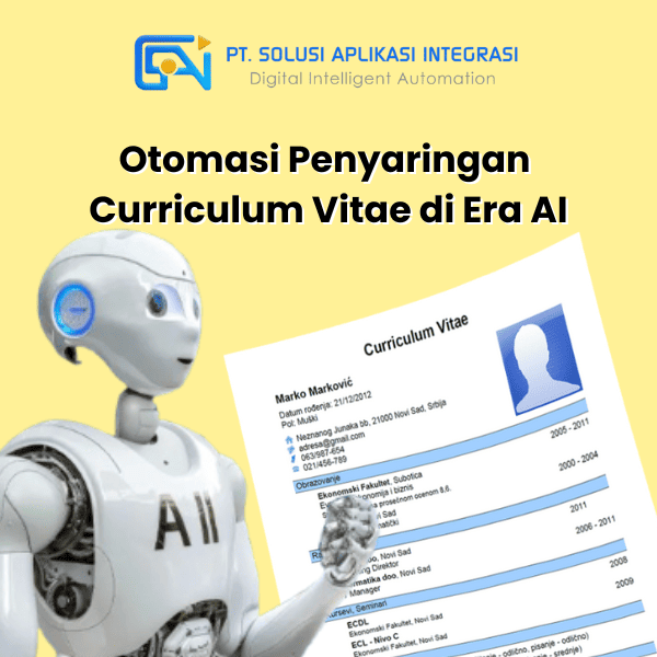Otomasi Penyaringan Curriculum Vitae di Era AI