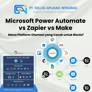 Microsoft Power Automate vs Zapier vs Make, Mana yang Cocok untuk Bisnis Anda?